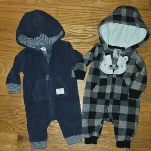 Footless Fleece Onesies